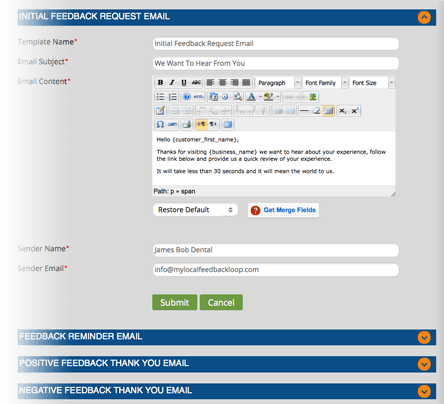 Manage your Campaign through Automatic emails